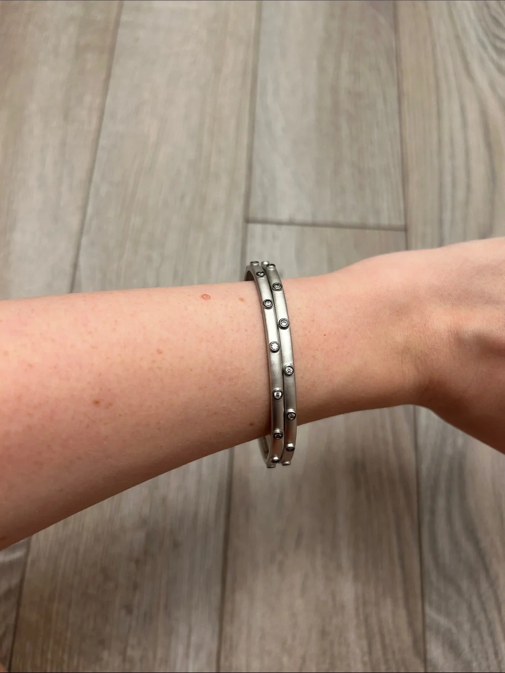 Freida Rothman elegant silver